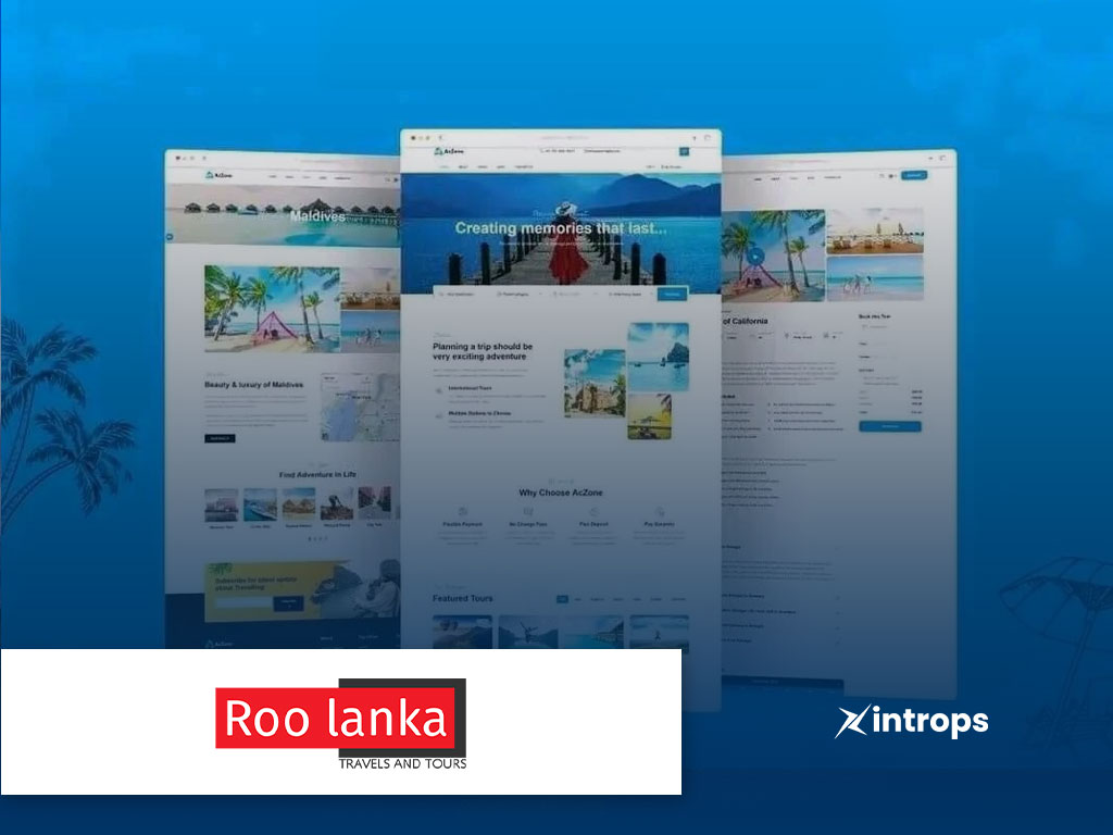 The all-new Roo Lanka Travels & Tours website