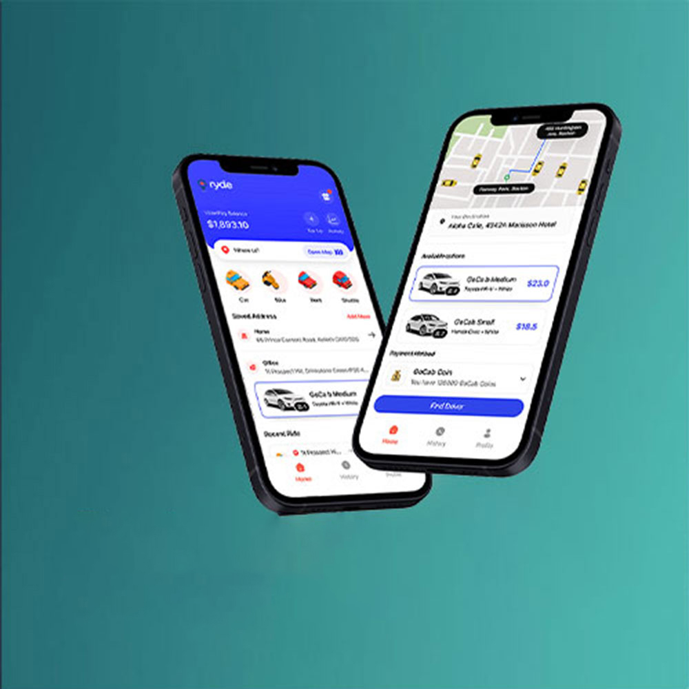 Ryde mobile app